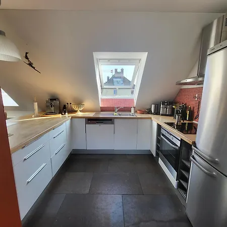 Apartmán Frida - Dachpalais, Nahe City, Hbf Und Wertach-park Augsburg